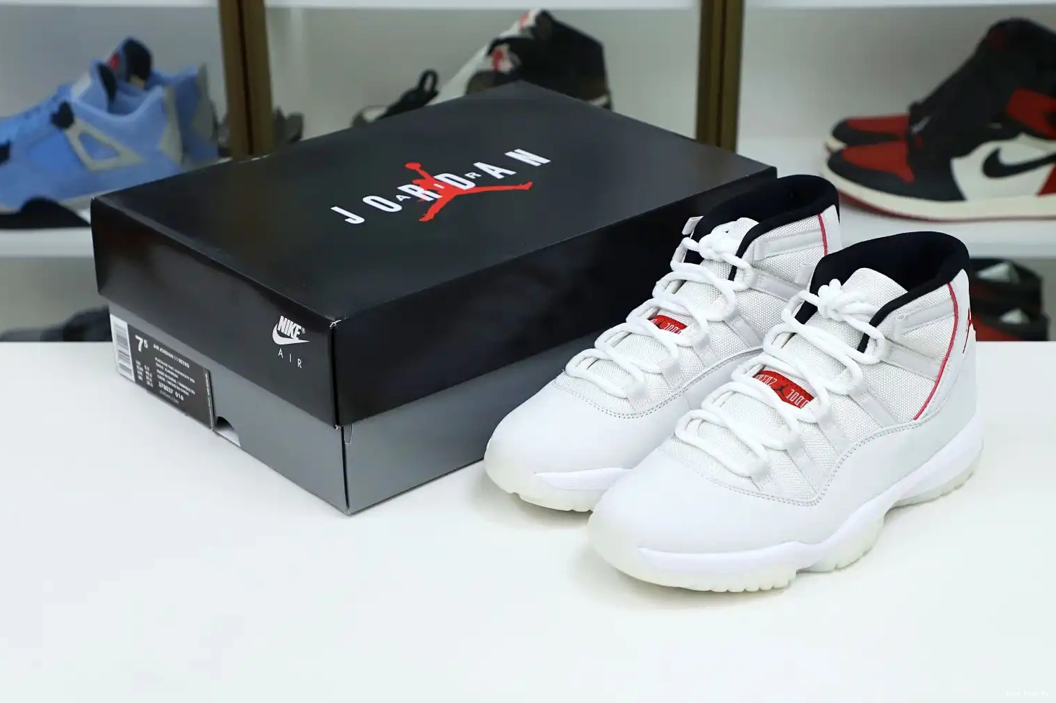TINT RETRO Kimikick JORDAN 11 AIR XI PLATINUM 0804